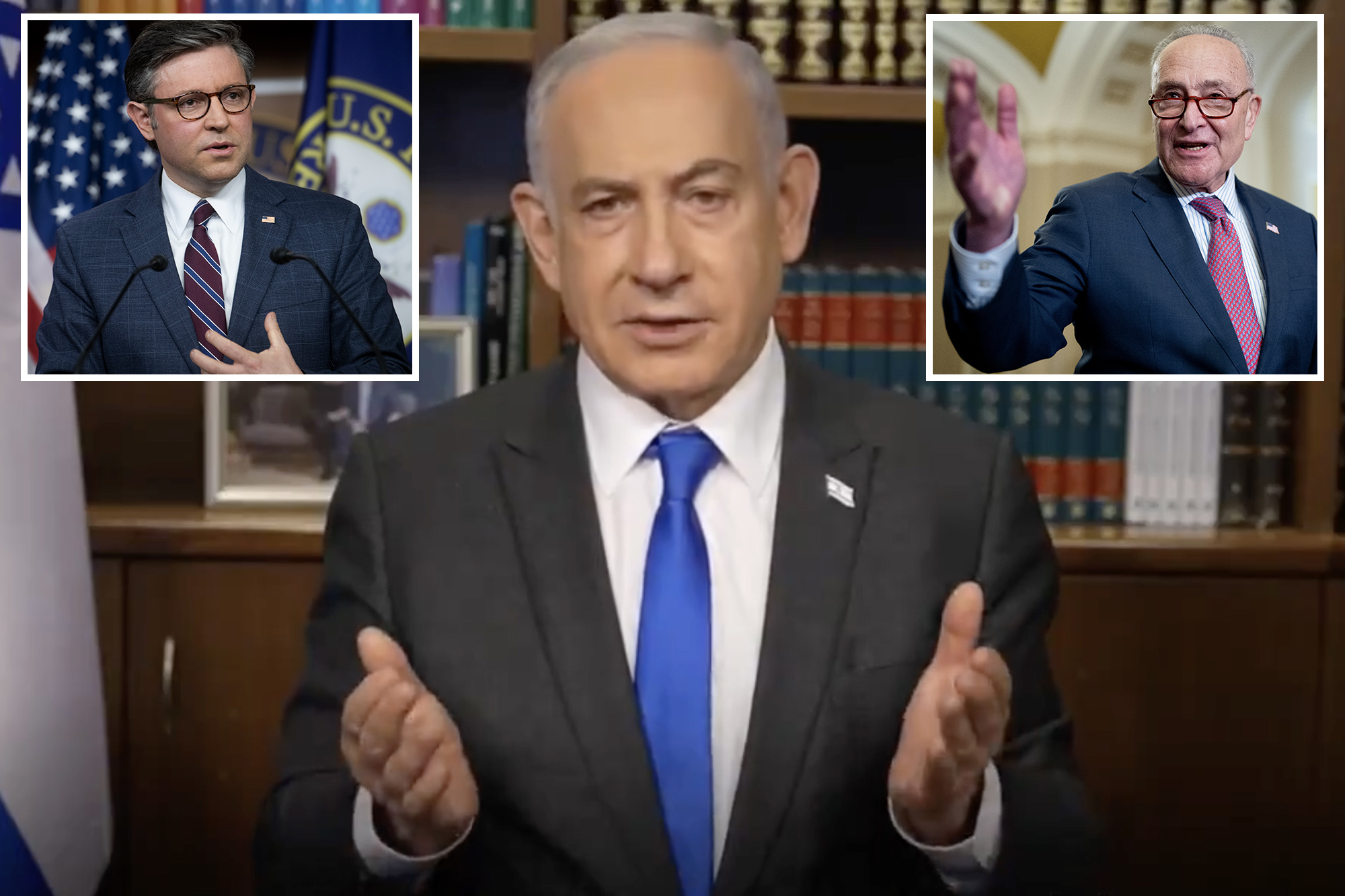 Schumer Joins Johnson In Inviting Netanyahu To Congress After Calling ...