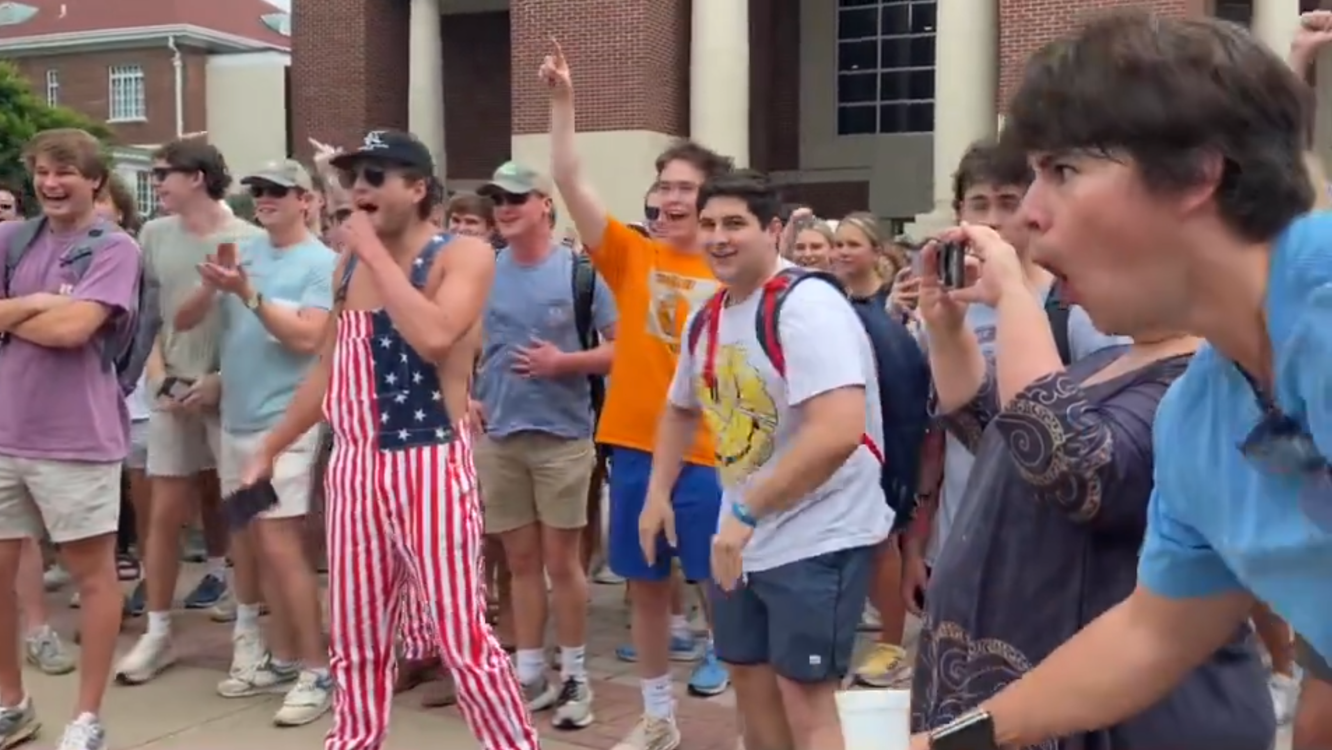 ole miss student expelled from fraternity over monkey noises is identified by naacp