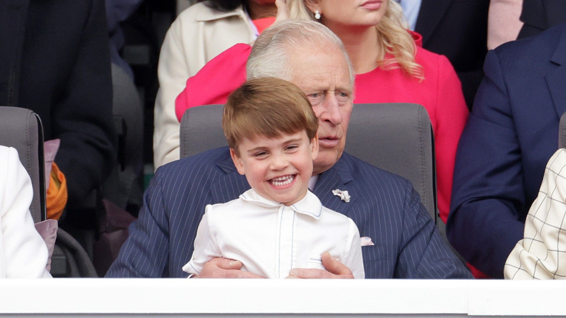 <p>                     He's King Charles III to most people, but to Prince Louis, he's just his grandfather. And the young royal stole hearts - and the show - when he simply couldn't resist sitting on his grandfather's lap during the Platinum Jubilee celebrations in 2022.                    </p>                                      <p>                     It was a touching moment and captured King Charles's special bond with his grandchildren.                    </p>                                      <p>                     In 2013, King Charles opened up about how he feels about being a grandparent. Speaking with <a href="https://www.telegraph.co.uk/news/uknews/prince-charles/10162843/Prince-of-Wales-asks-for-grandparenting-tips.html">the Telegraph</a>, he said that being a grandparent is a "different part of your life."                   </p>                                      <p>                     He added, "Show them things to take their interest. My grandmother did that; she was wonderful. It is very important to create a bond when they are very young."                   </p>