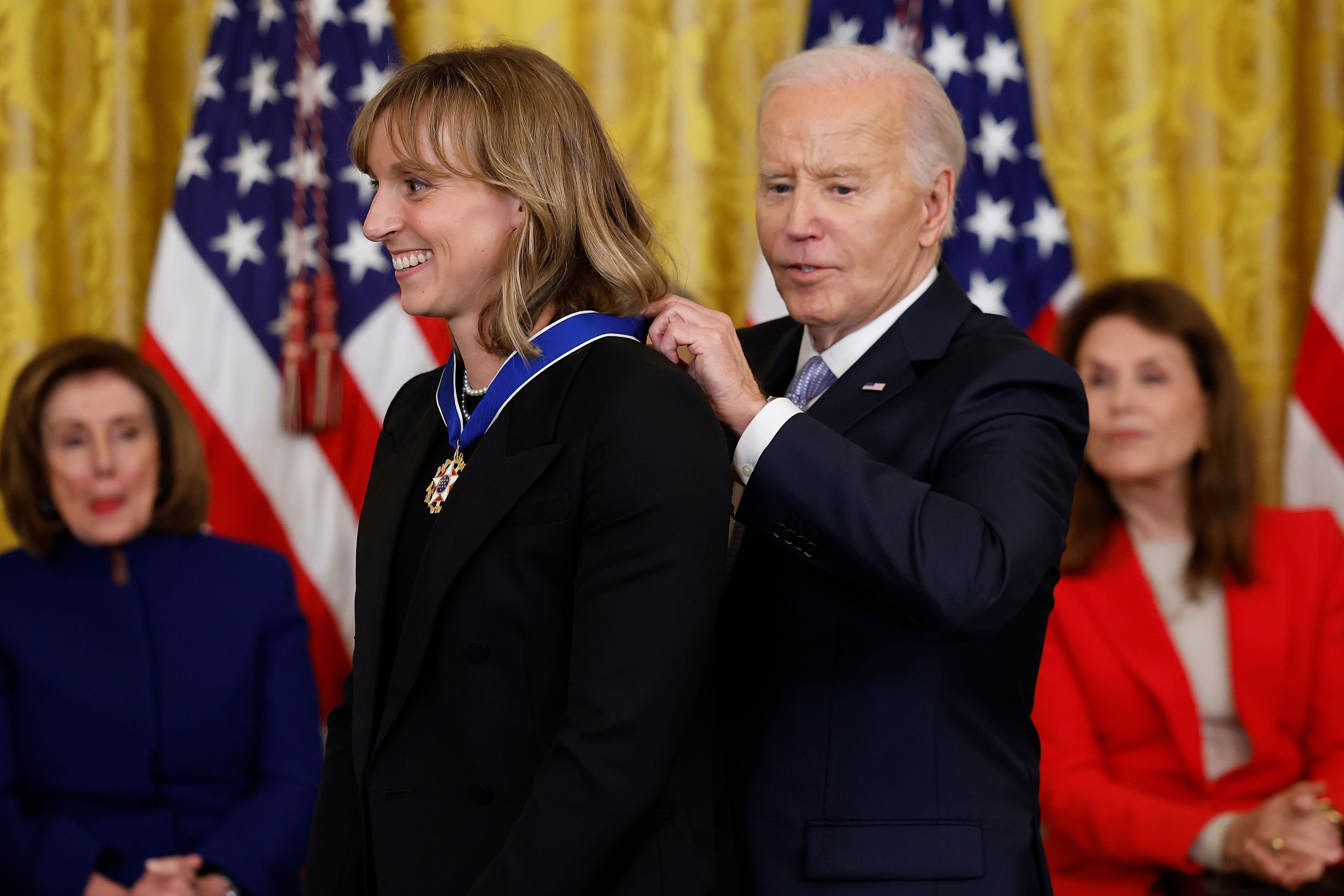 biden awards medal of freedom to 19 people including nancy pelosi, al gore and michelle yeoh