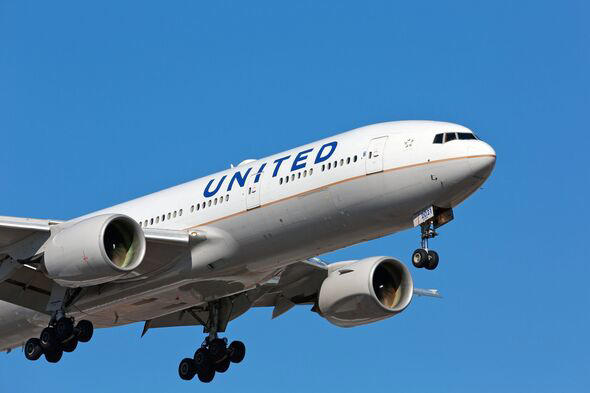 A United airplane