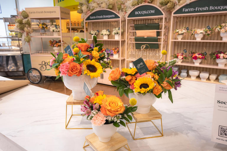 The Bouqs Co. Flower Shop Opens Inside Whole Foods Market At The 