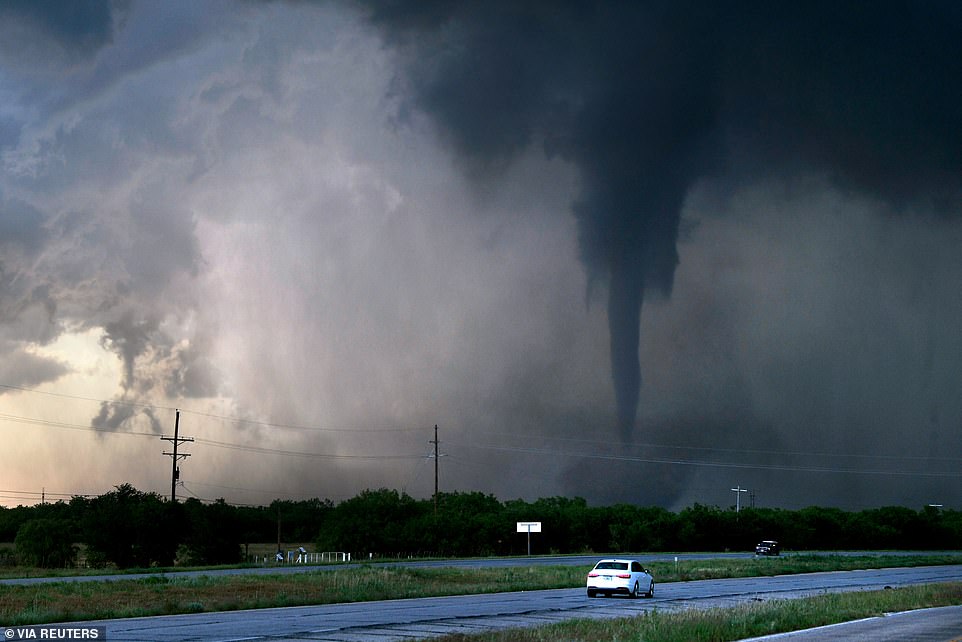 Weather Warning Issued As 'baseball Size' Hail Hits Texas