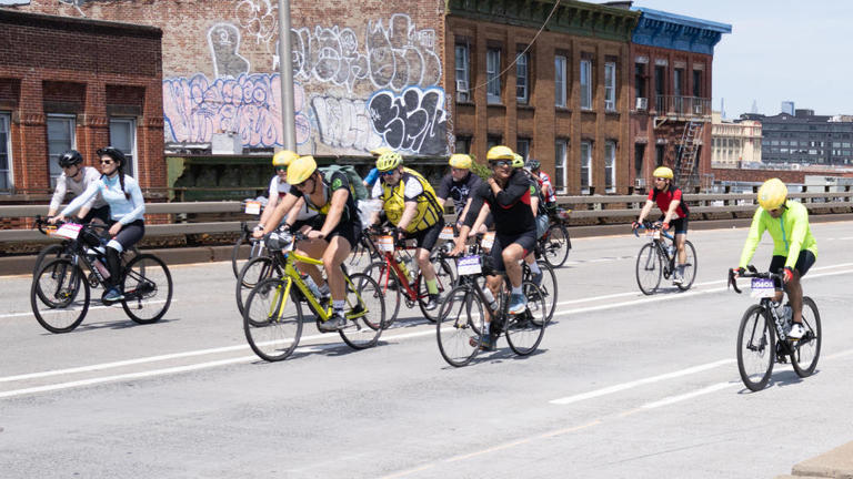 Five Boro Bike Tour is Sunday in NYC. See the map and list of street closures.