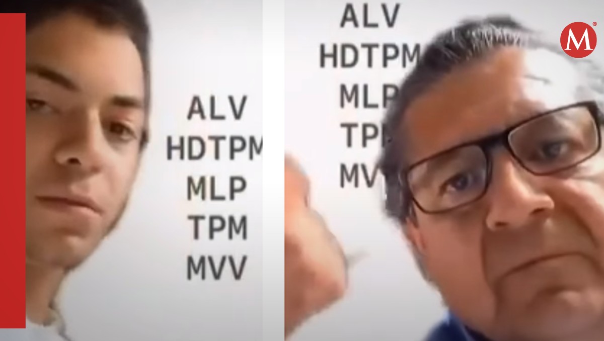 papá interpreta acrónimos que usan los jóvenes: “alv es al rato lo vemos”; video viral