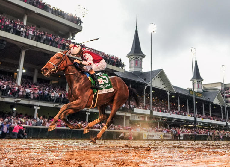 Thorpedo Anna, trained by Kenny McPeek, rolls to Kentucky Oaks 2024 win ...