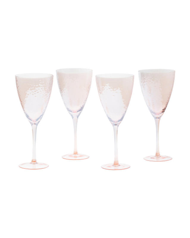 T.J. Maxx's Gorgeous 4-Pack of Hammered Glasses Is Just $15, and Fans ...