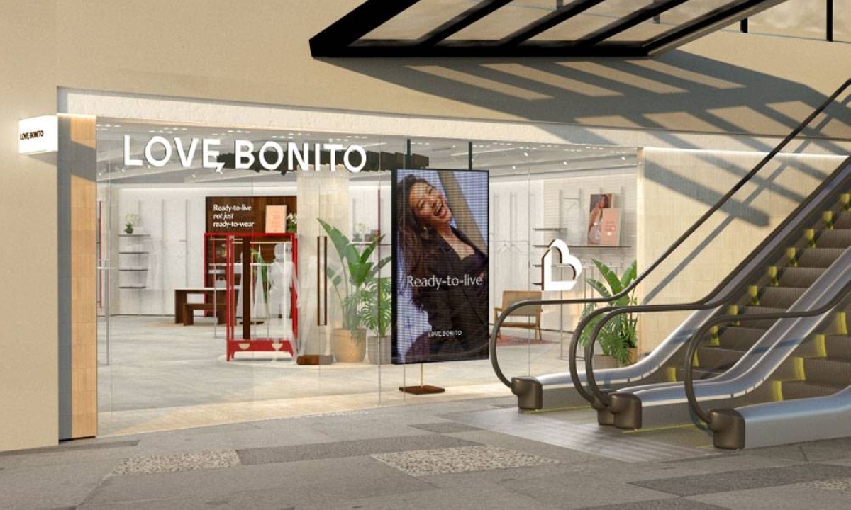 finally, love, bonito's first brick-and-mortar store in ph