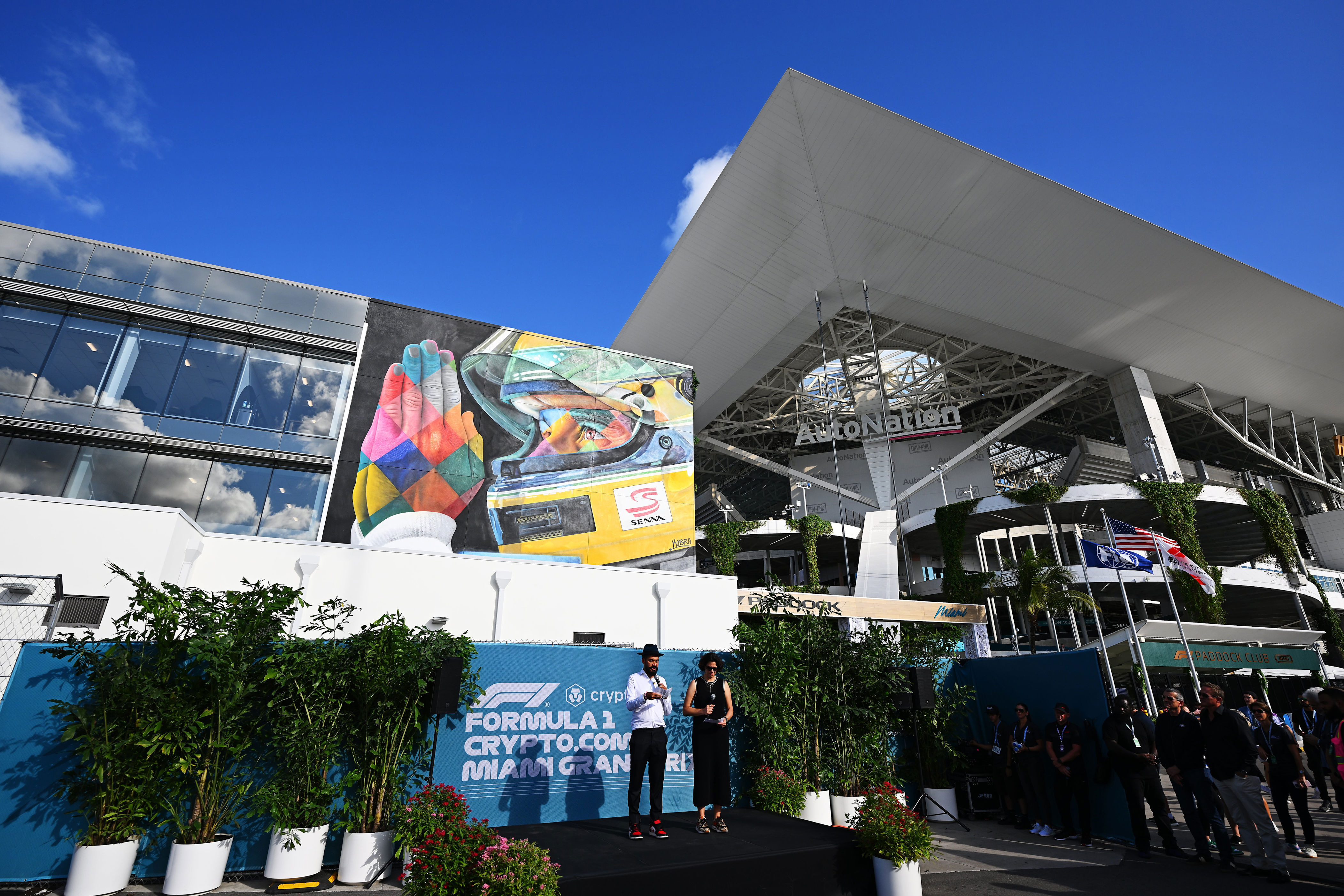 f1 miami grand prix live: sprint qualifying results and times