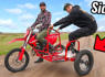 Watch These Dirt Bike Side Cars Fly Off Jumps and Shred a Muddy Field<br><br>