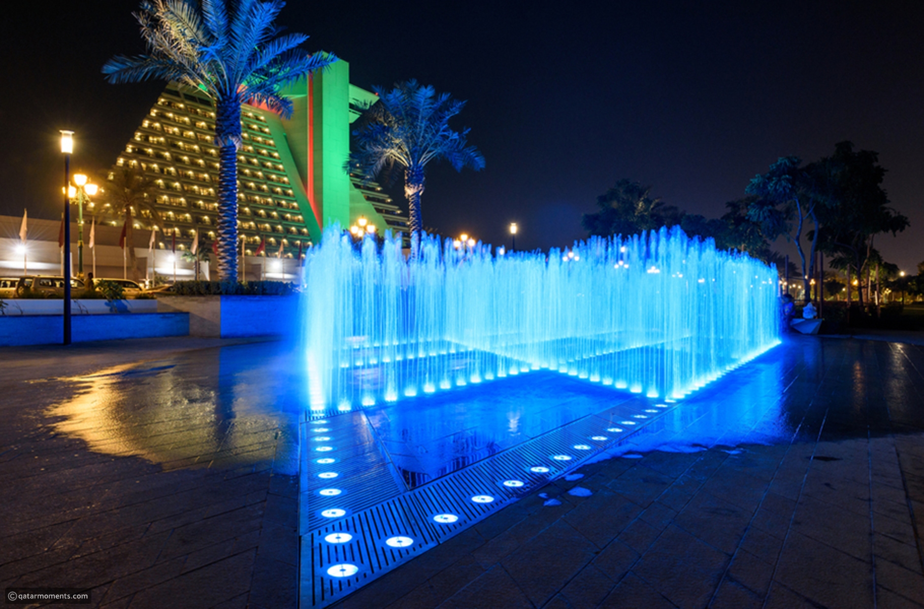 free water attractions, fountains and more for kids in qatar