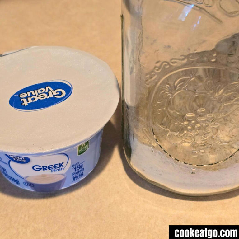 Healthy ranch dip recipe! Only 2 ingredients