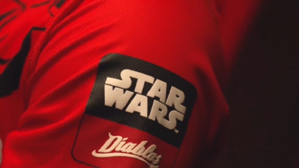diablos rojos del méxico presentan jersey en colaboración con star wars para el may the 4th