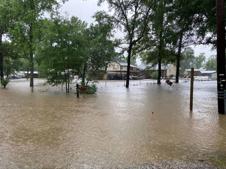 Relief efforts continue in Trinity County as flood waters recede