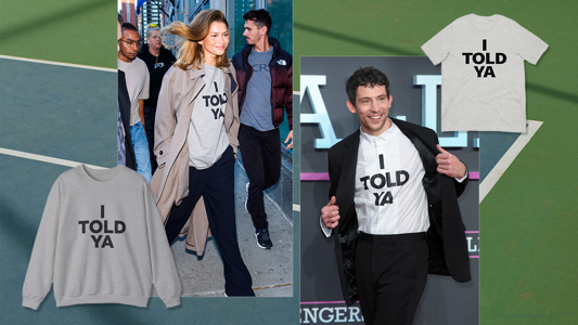 The Viral Challengers "I TOLD YA" Shirt Costs $330-But We Found Tons of Under-$30 Dupes<br><br>