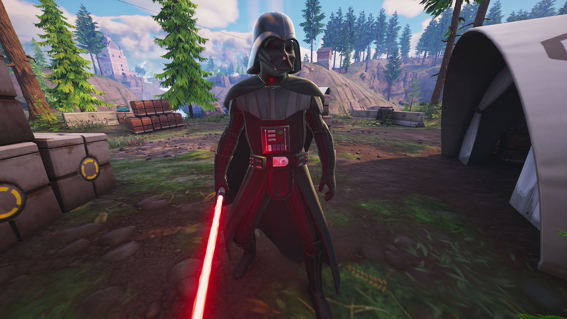 where to find darth vader and chewbacca in fortnite’s star wars update