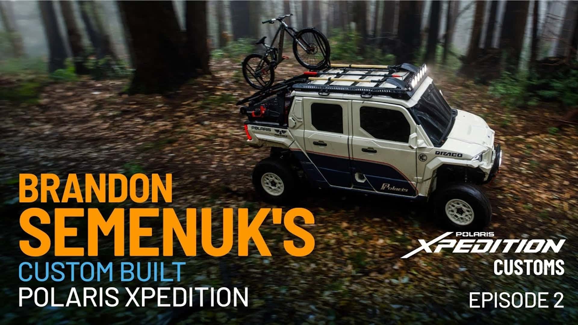 this pro mountain biker's polaris xpedition is one slick off-roader
