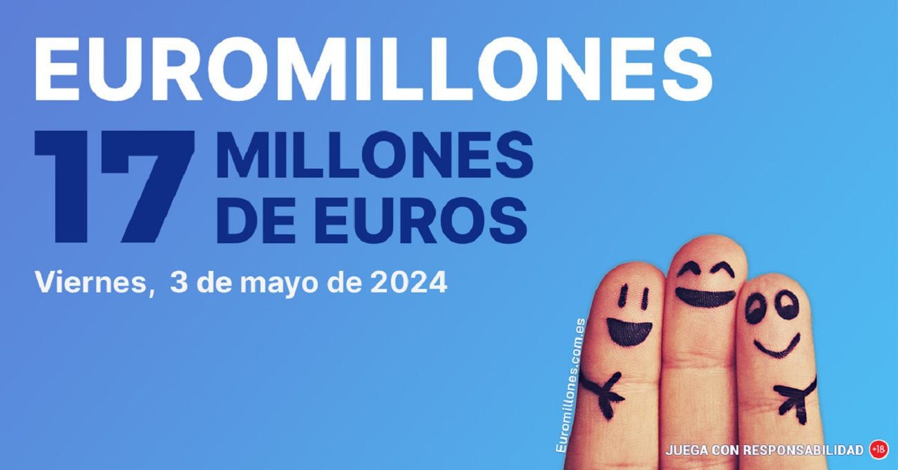 euromillones: comprobar los resultados del sorteo de hoy, viernes 3 de mayo