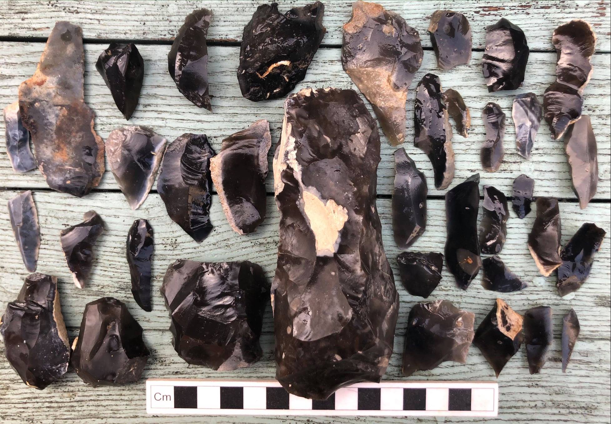 They will recover more archaeological artifacts and environmental markers to gain further insights into the area's historical conditions.<em>Note: These flints were found on the submerged Bouldnor Cliff landscape, off the Isle of Wight.</em>