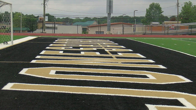 School Prepares For A Graduation On Home Turf