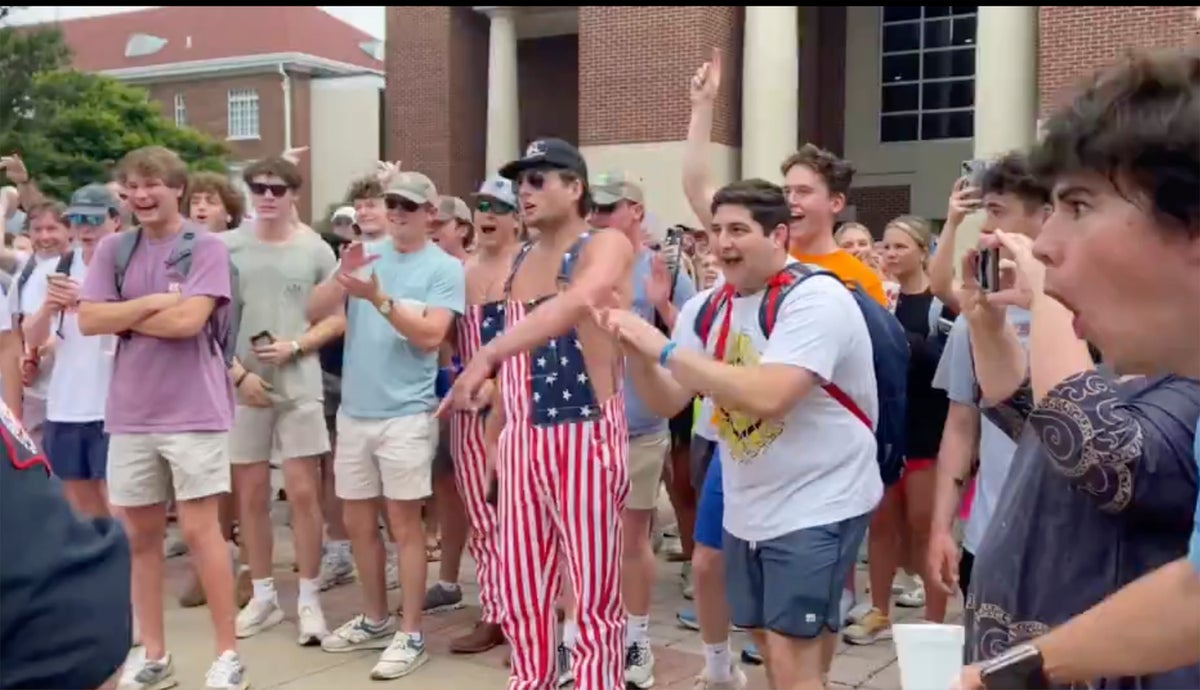 fraternity says it removed member for 'racist actions' during mississippi campus protest