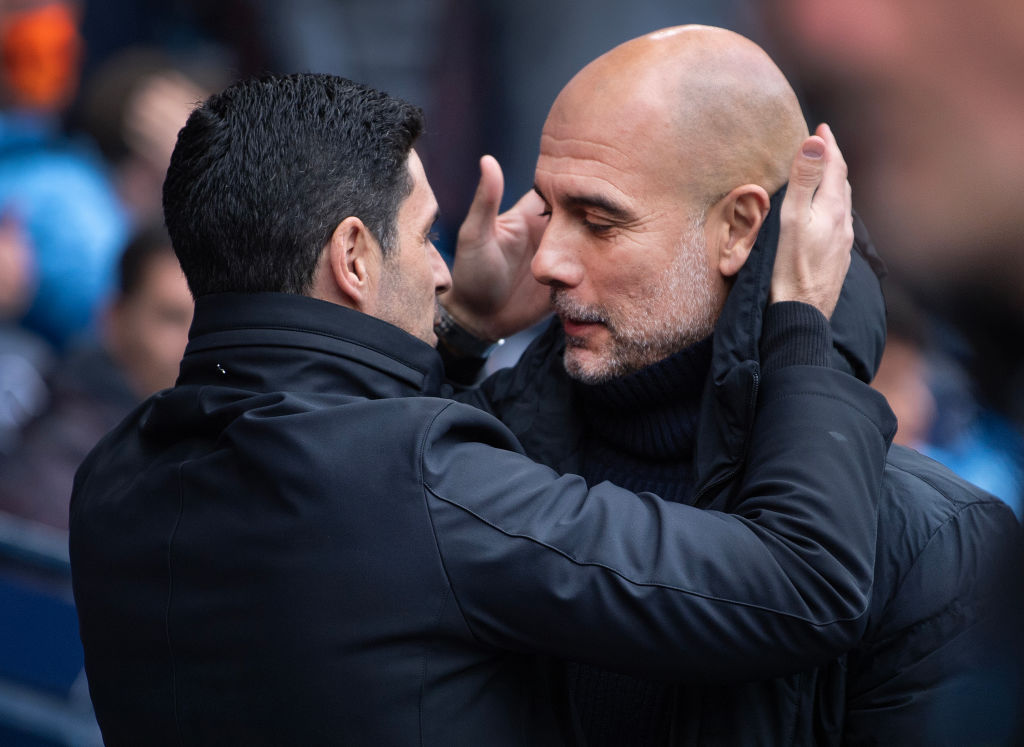 mikel arteta makes prediction over man city dropping points in title race