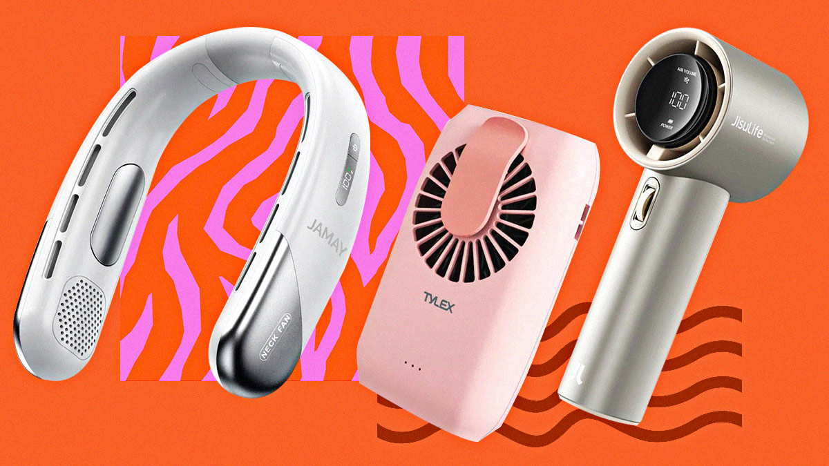 android, 10 portable fans because it feels like hell rn