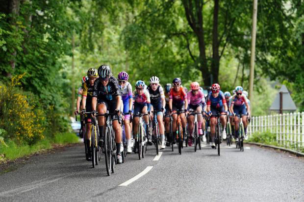 The women's Tour of Britain. (Image: Martin Rickett/PA Wire)