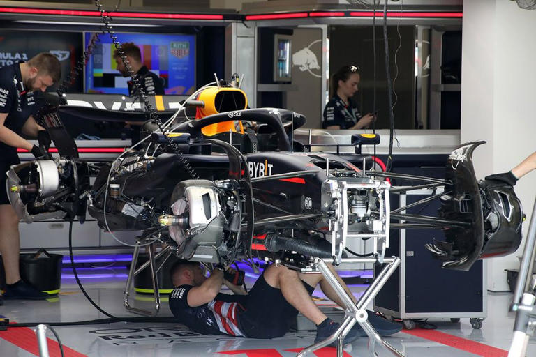 Foto-foto Teknik dari Pit Lane F1 GP Miami