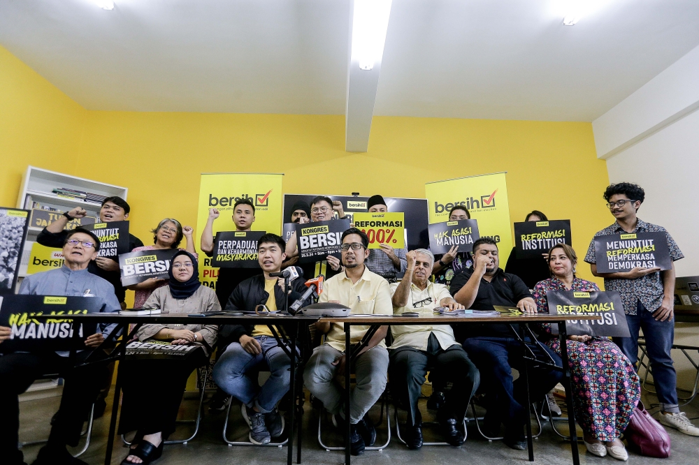 bersih: upcoming congress to provide avenue for public to contribute insights on reform agenda ahead of ge16