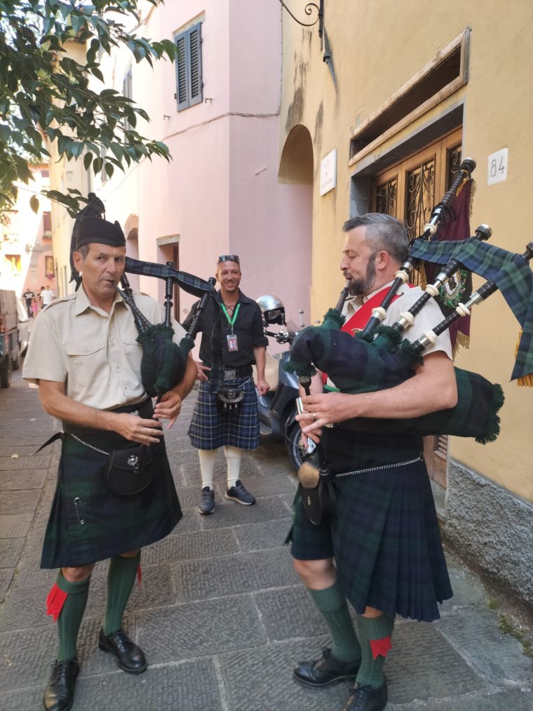 the medieval italian town where 80% of residents have scottish heritage