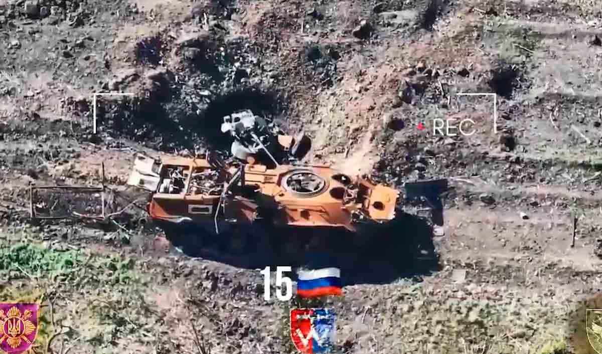 vídeo: forças ucranianas repelem avanço russo e destroem 42 veículos de combate