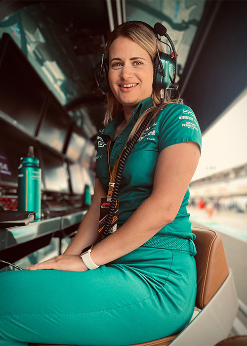 irish f1 analyst bernie collins had to stop ‘thinking things were so personal’ as a woman in motorsport