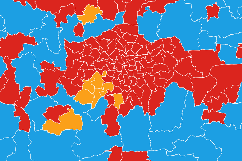 latest mayoral election results map to keep up to date as votes are counted and 4 results already in