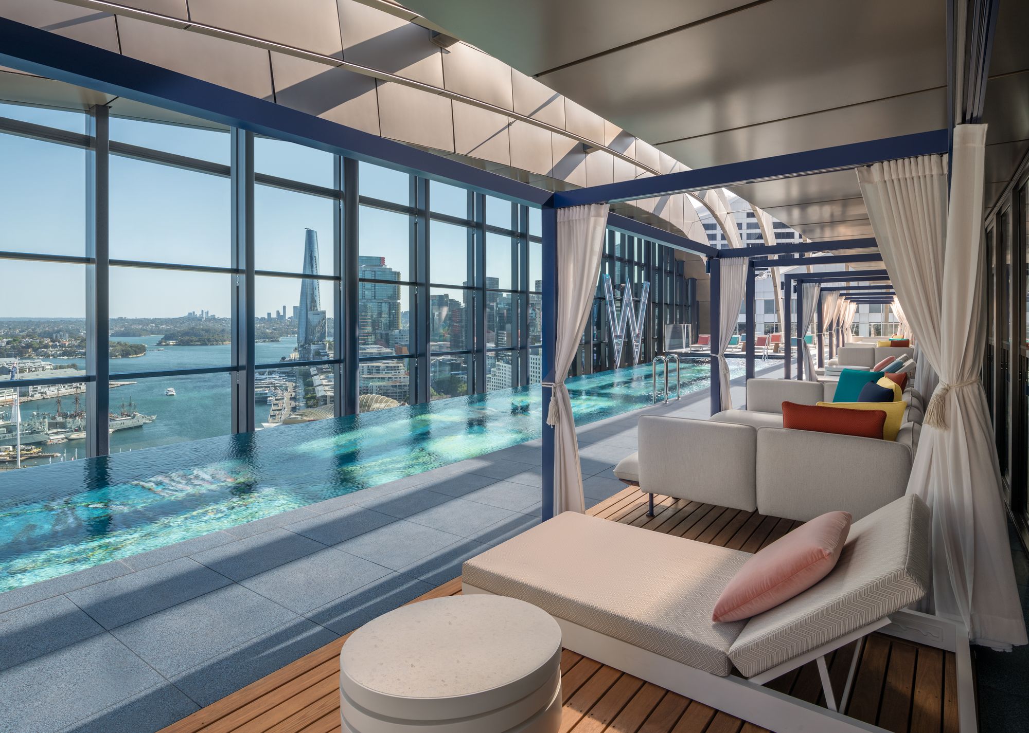 the new w hotel sydney makes a splash on the waterfront