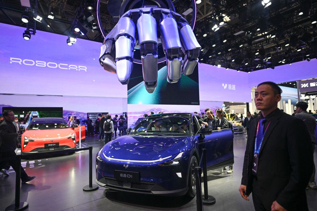 microsoft, these are the wildest evs unveiled at china's biggest auto show
