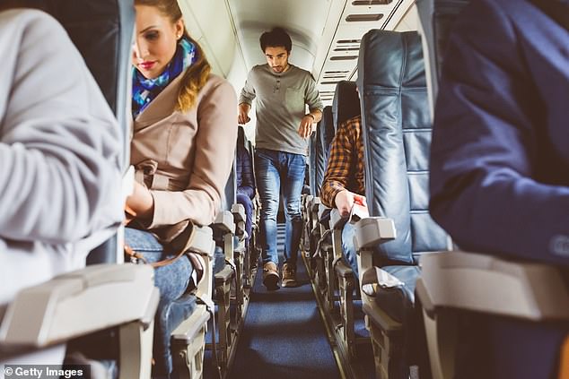 how to, how to exit a packed airplane without making a fool of yourself