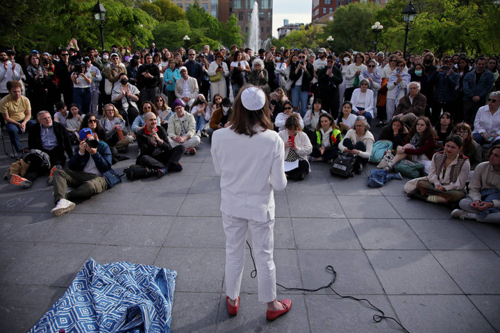foto: aksi dukung palestina di new york city amerika serikat