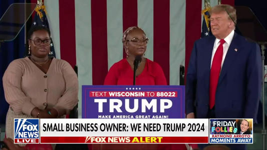 Black vegan restaurant owner who appeared with Trump speaks out<br><br>