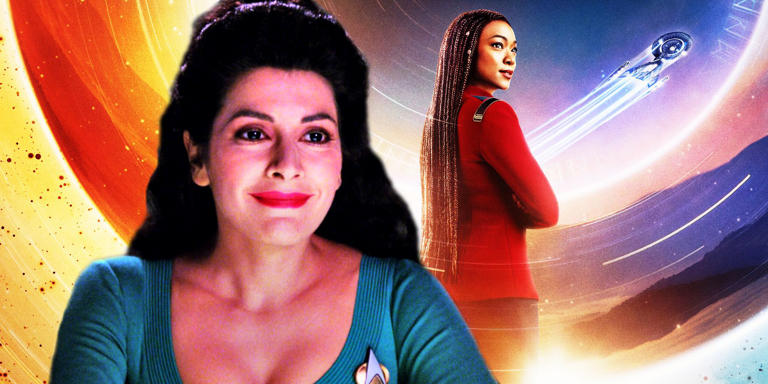 Star Trek: Discovery Season 5s Betazoid Is A Marina Sirtis Counselor Troi Tribute