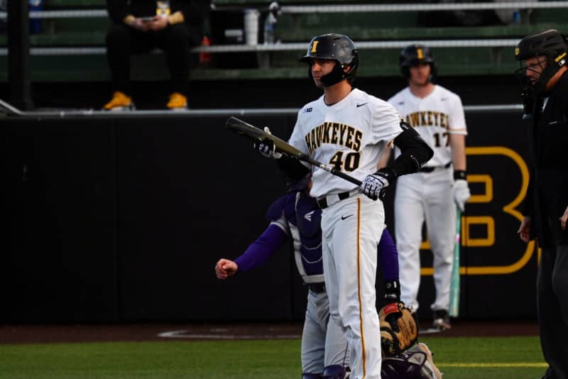 Late-inning Heroics Pull Iowa Past Northwestern In The Series Opener