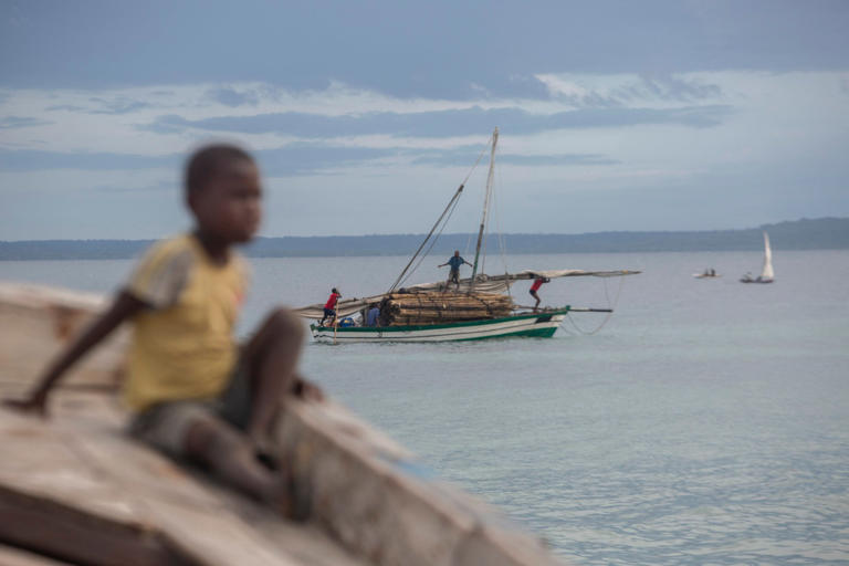 Boats operate off the coast of Paquitequete, on the opposite side of the Mozambique Channel from Madagascar. Piracy, trafficking and illegal fishing have become issues in the waterway in recent years. Photo: AFP
