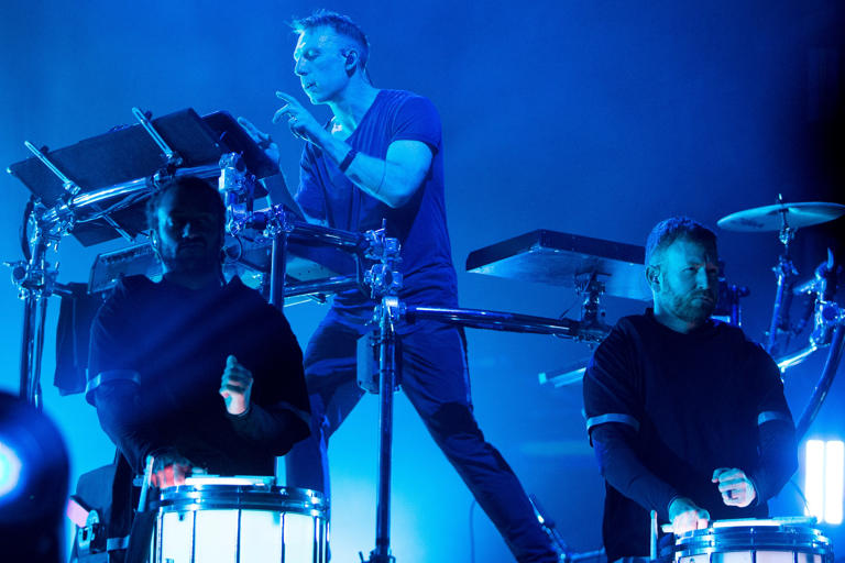 Odesza performs at RiverBeat Music Festival on Friday, May 3, 2024, at Tom Lee Park in Downtown Memphis.