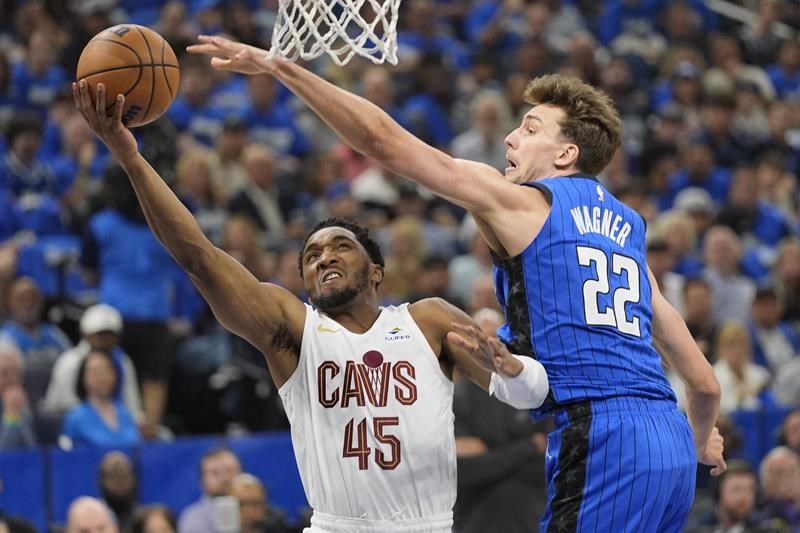 mitchell scores 50 points in an attempt to end series, but cavaliers fall to the magic in game 6
