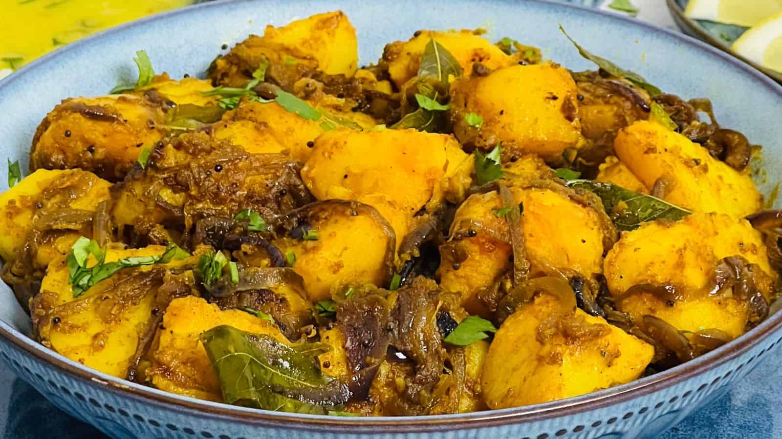 <p>A spiced potato dish bursting with flavor, simple yet impactful as a side dish complementing any meal. Celebrating the humble potato in a way that’s anything but ordinary, it brings a world of spices to life. Bombay Potatoes are a household favorite for their vibrant and hearty taste.<br><strong>Get the Recipe: </strong><a href="https://easyindiancookbook.com/bombay-potatoes/?utm_source=msn&utm_medium=page&utm_campaign=">Bombay Potatoes</a></p>