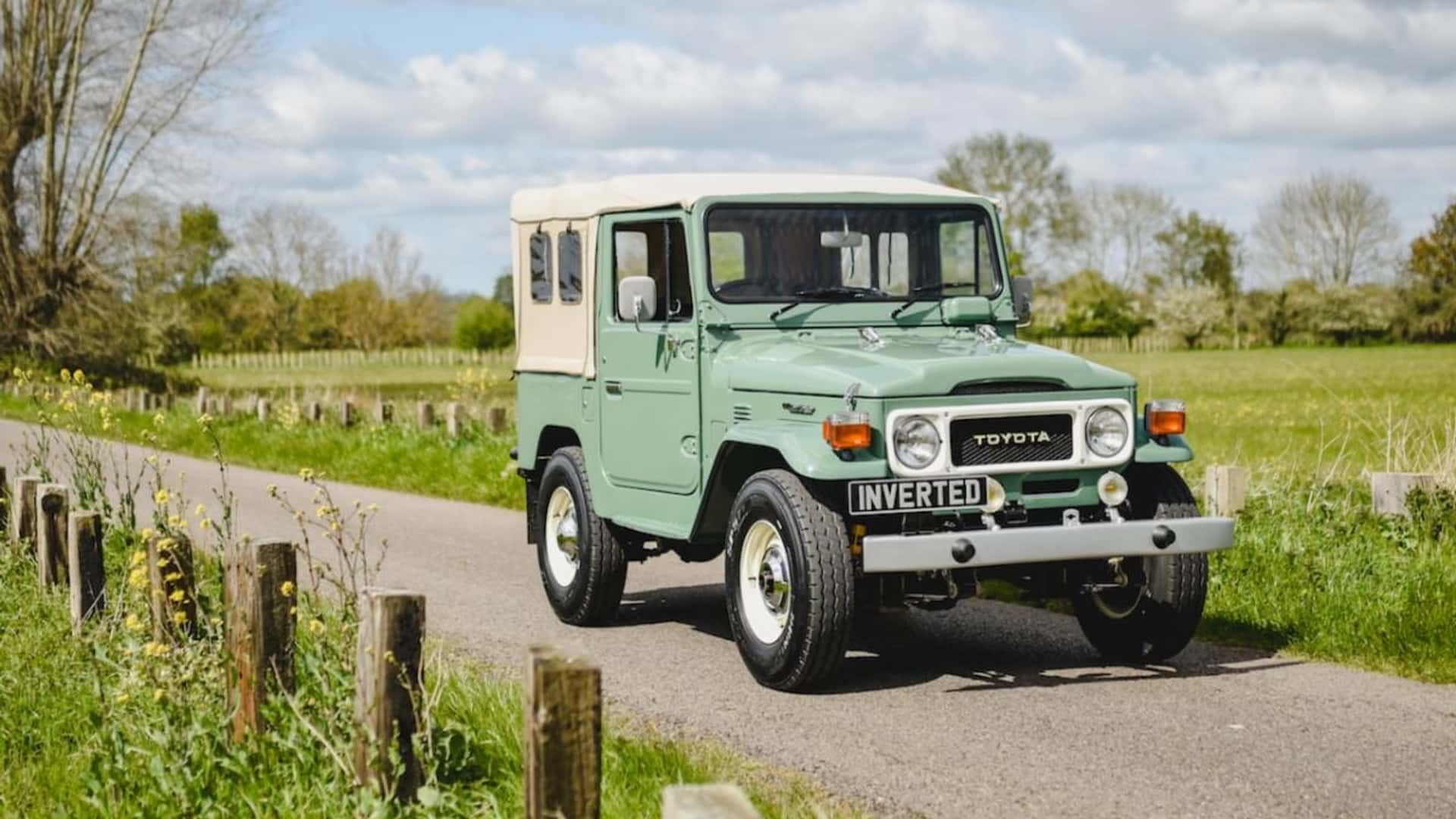 you can have a classic toyota land cruiser ev but it will cost $292k