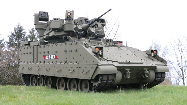the u.s army just unveiled the newest version of its combat-tested bradley ifv