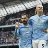 Erling Haaland scores four as Man City take control of the title race once again<br>