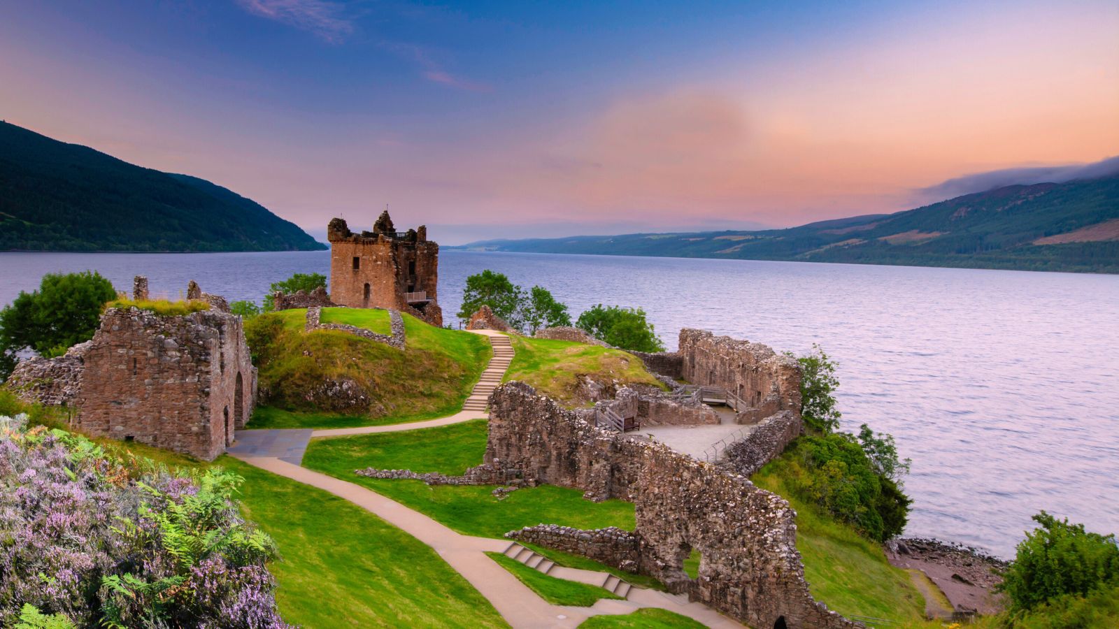 <p>You can’t list the best things to do in Scotland without mentioning Loch Ness. It’s a highlight of the Highlands, known everywhere for the elusive monster, <em>Nessie</em>, said to inhabit it.</p><p>Yet the loch doesn’t need a mythical creature to be noteworthy. It’s around 37km long, making it the largest freshwater loch in the highlands. It’s stunning, surrounded by mountains and forests, and has the mighty Urquhart Castle on its shore for even more iconic photo opportunities.</p>