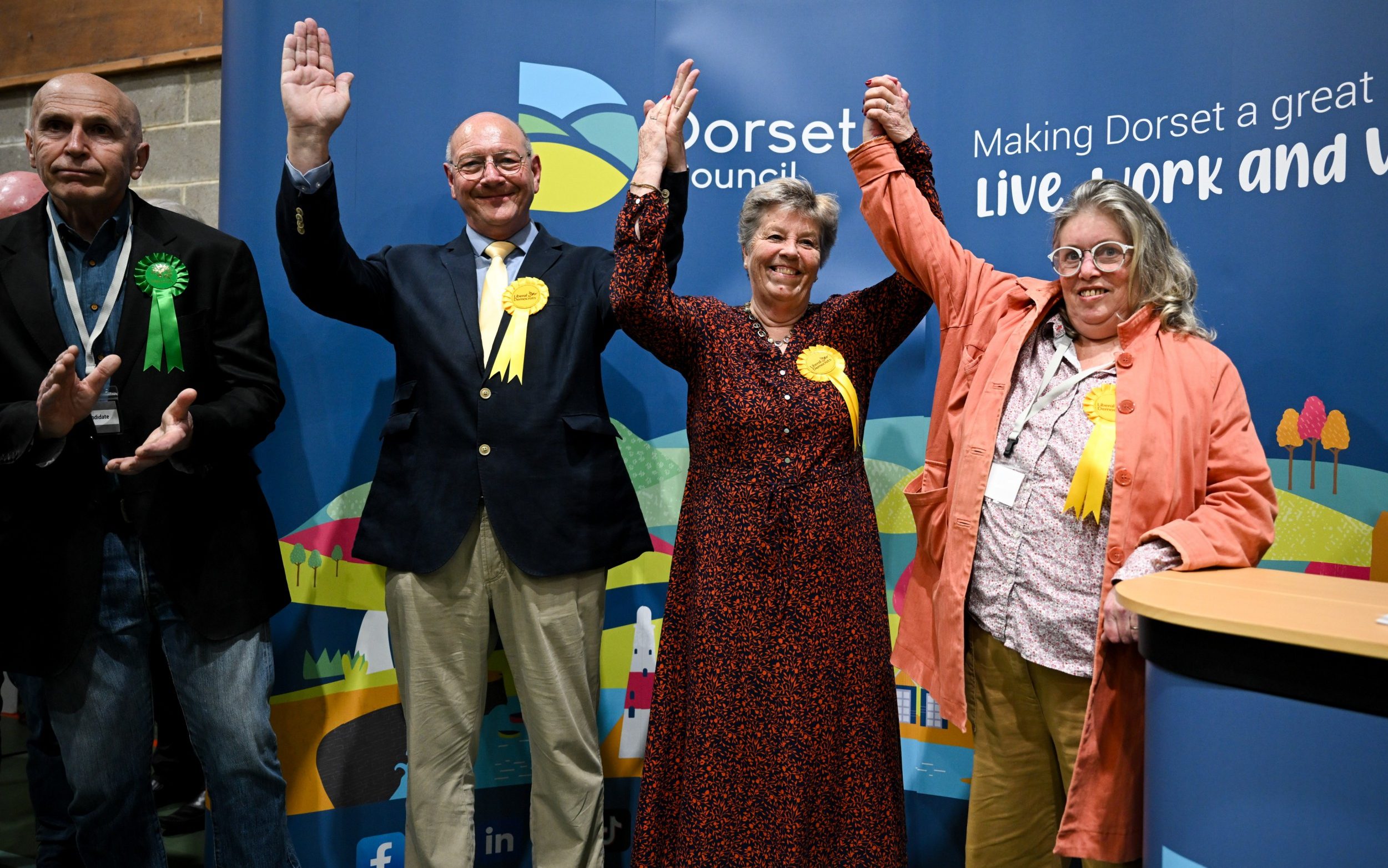 lib dem councillors outnumber tories for first time since 1996